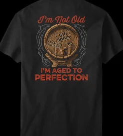 Big Dogs Food & Drink|Humor|Aged To Perfection T-Shirt