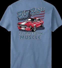 Big Dogs Patriotic|Sports|All American Muscle T-Shirt