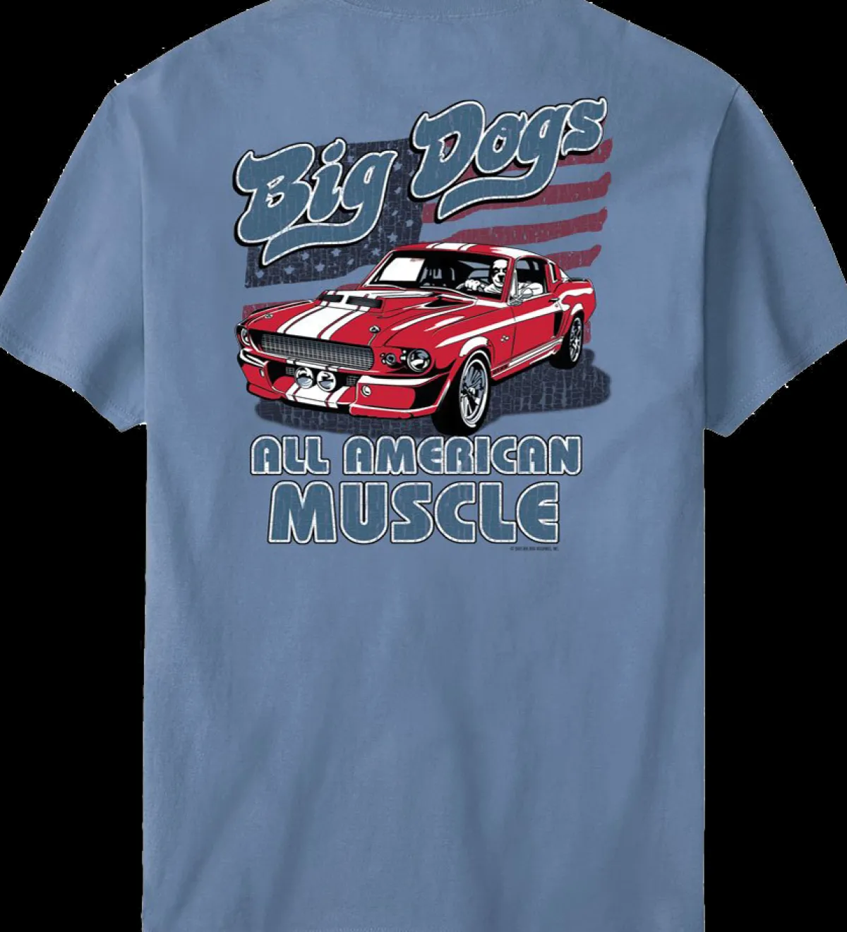 Big Dogs Patriotic|Sports|All American Muscle T-Shirt
