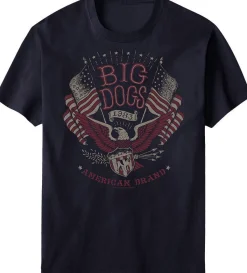 Big Dogs Patriotic|American Brand T-Shirt