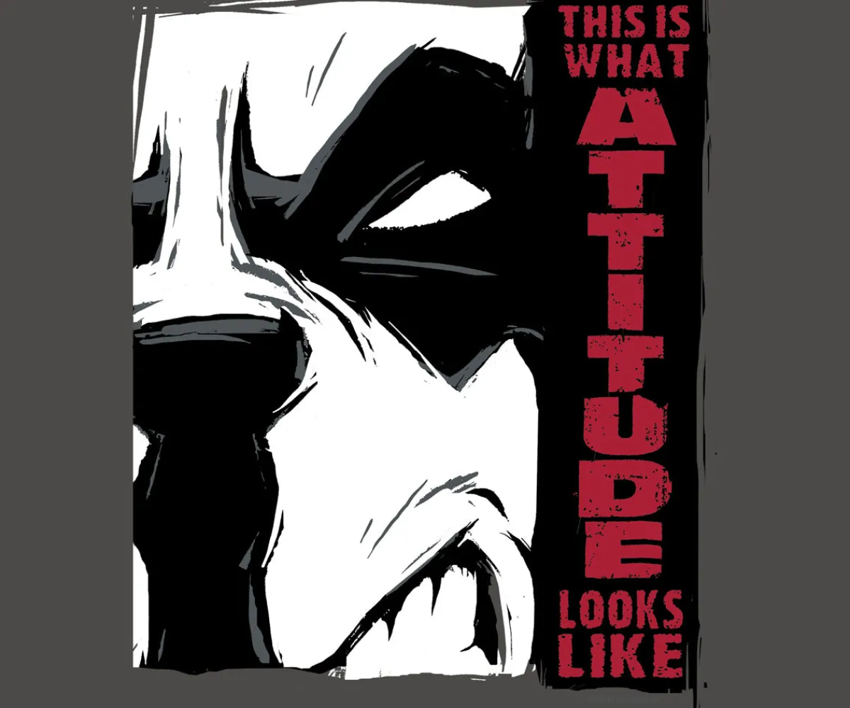 Big Dogs Big Attitude|Attitude Looks Like T-Shirt