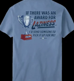 Big Dogs Hobby|Humor|Award For Laziness T-Shirt