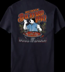 Big Dogs Food & Drink|Hobby|Backyard BBQ T-Shirt