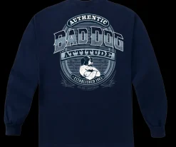 Big Dogs Long Sleeve Tees|Bad Dog Attitude Since 83 Long Sleeve T-Shirt