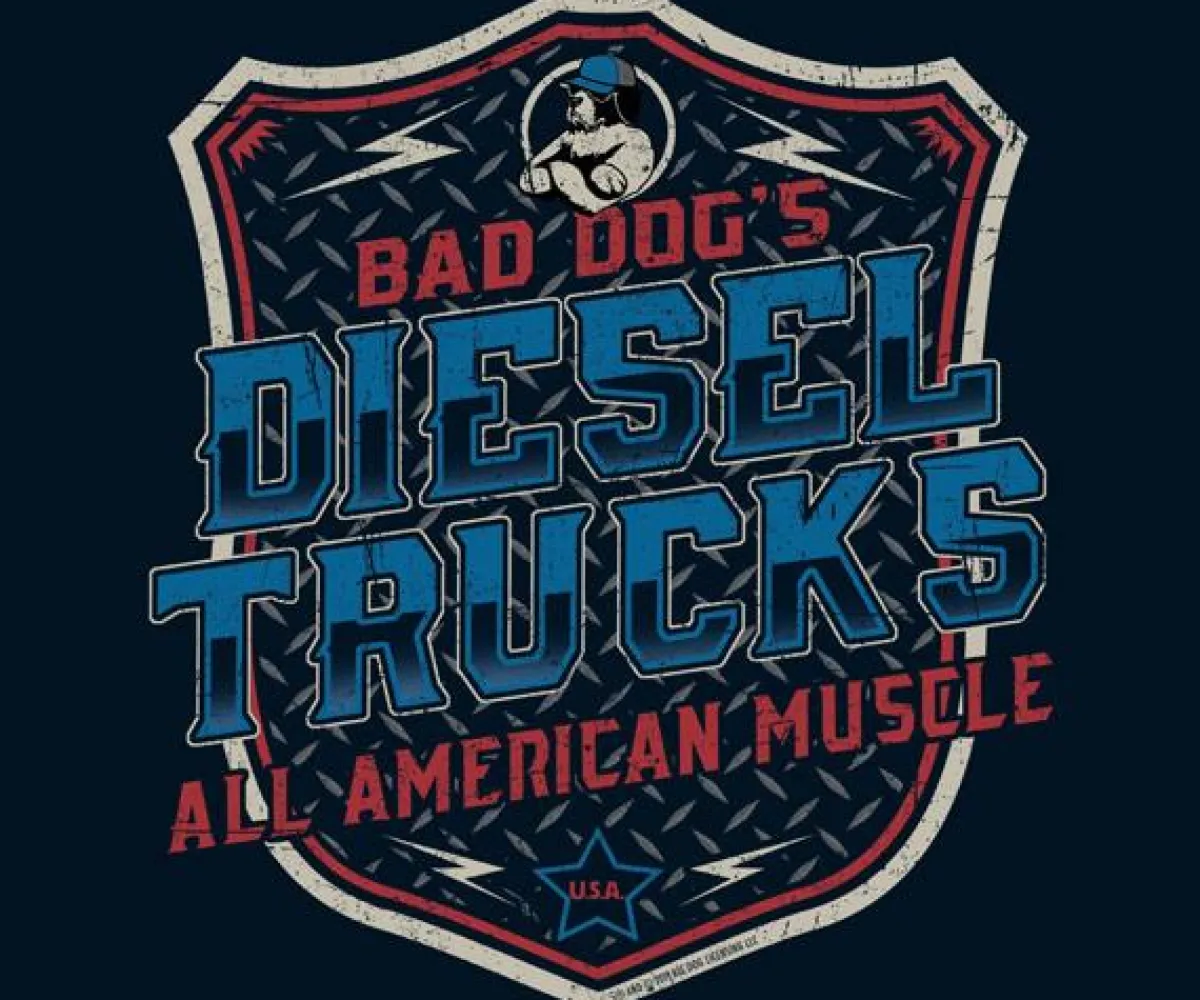 Big Dogs Occupation|Hobby|Bad Dog Diesel T-Shirt