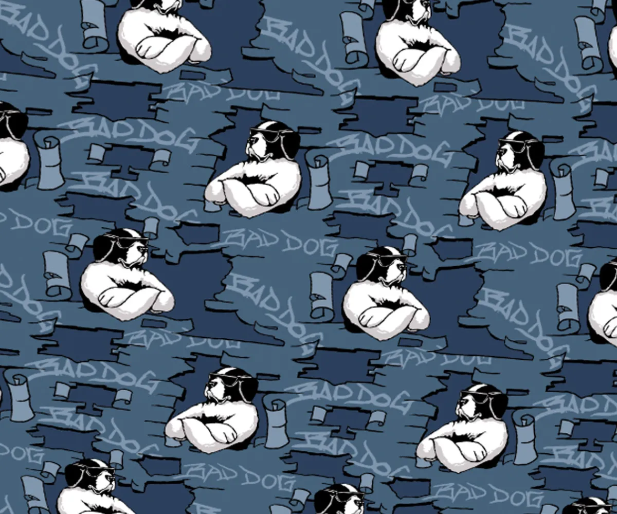 Big Dogs Big Dogs Lounge Pants|Bad Dog Grafitti Knit Lounge Pants