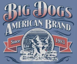 Big Dogs Patriotic|Logo Tees|Bd American Brand T-Shirt