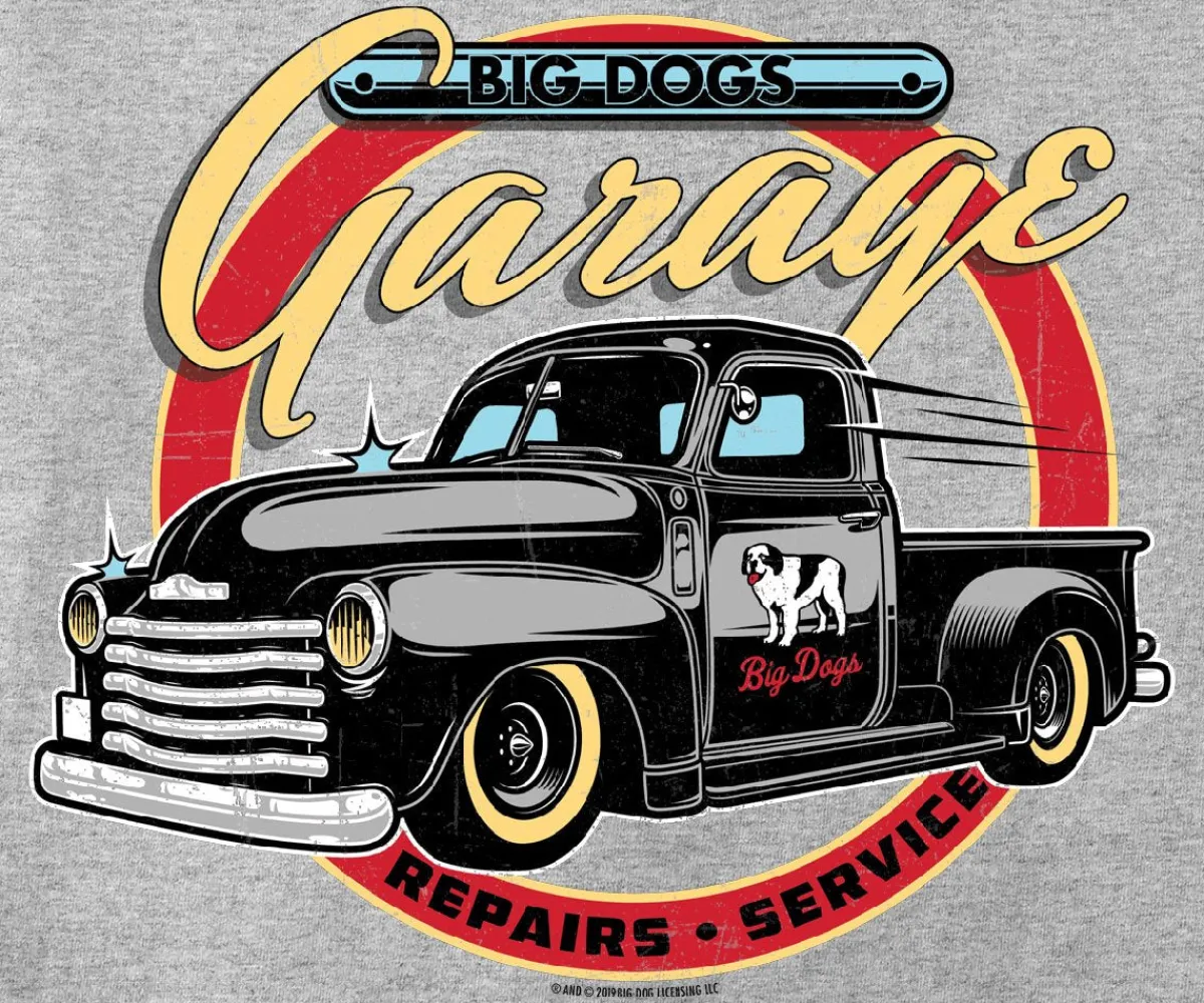 Big Dogs Occupation|Hobby|BD Classic Garage T-Shirt