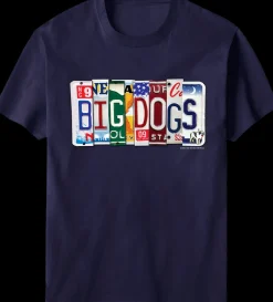 Big Dogs Hobby|Bd License Plate T-Shirt