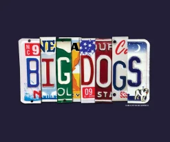 Big Dogs Hobby|Bd License Plate T-Shirt