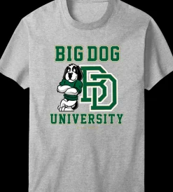Big Dogs Sports|Bd University Green Gold T-Shirt