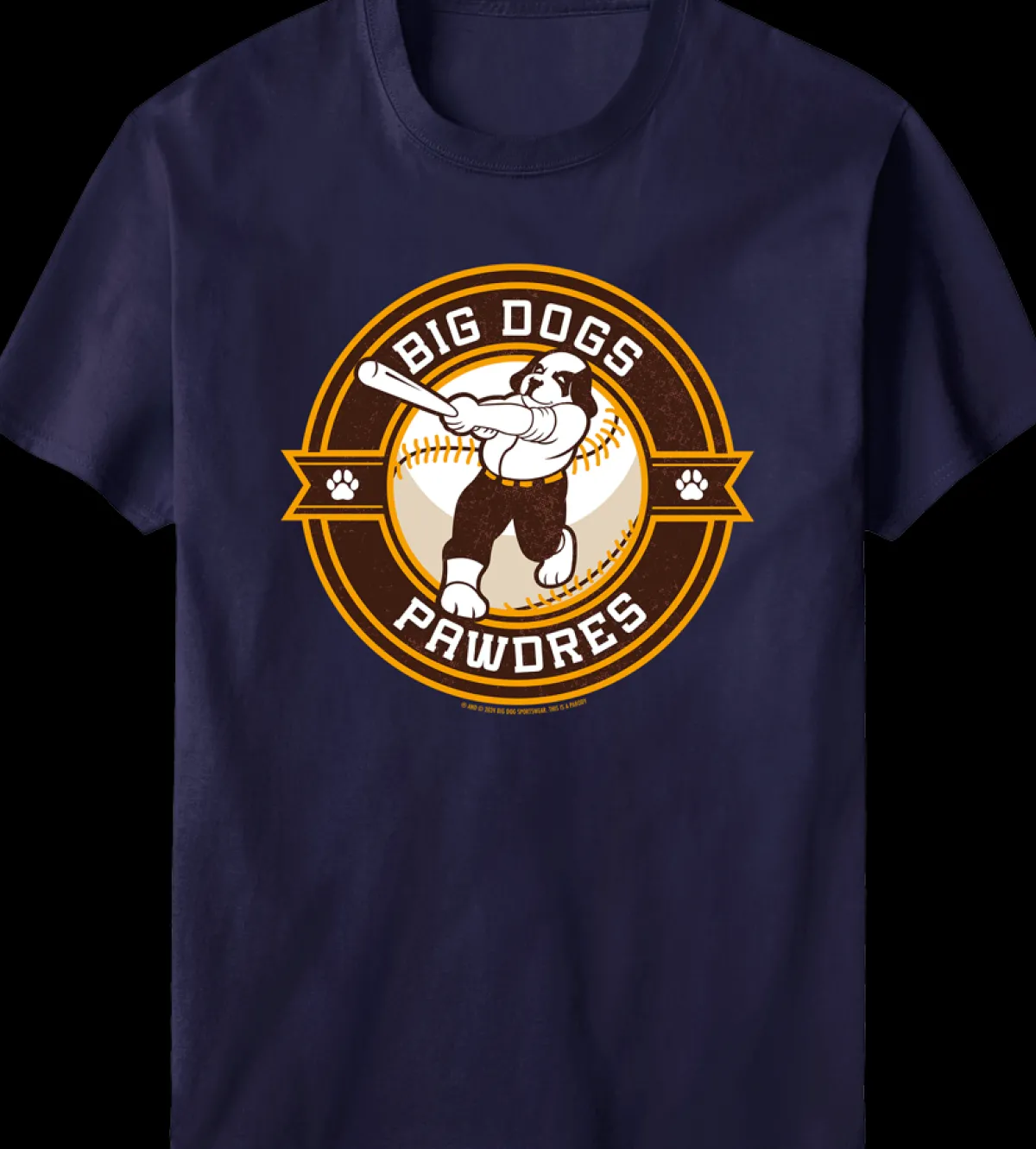 Big Dogs Parody|Bdbb Pawdres T-shirt