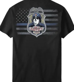 Big Dogs Occupation|Patriotic|BDPD Born To Protect Police T-Shirt