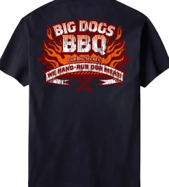 Big Dogs Food & Drink|Big Dog BBQ T-Shirt