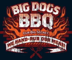 Big Dogs Food & Drink|Big Dog BBQ T-Shirt