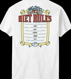 Big Dogs Humor|Big Dog Diet Rules T-Shirt
