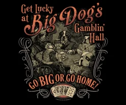 Big Dogs Hobby|Big Dog Gamblin Hall T-shirt