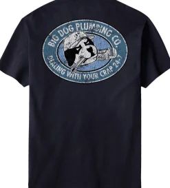 Big Dogs Occupation|Big Dog Plumbing Company T-Shirt