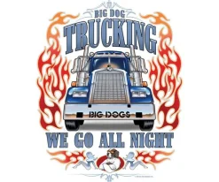 Big Dogs Occupation|Big Dog Trucking T-Shirt