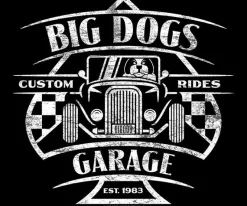 Big Dogs Occupation|Garage T-Shirt