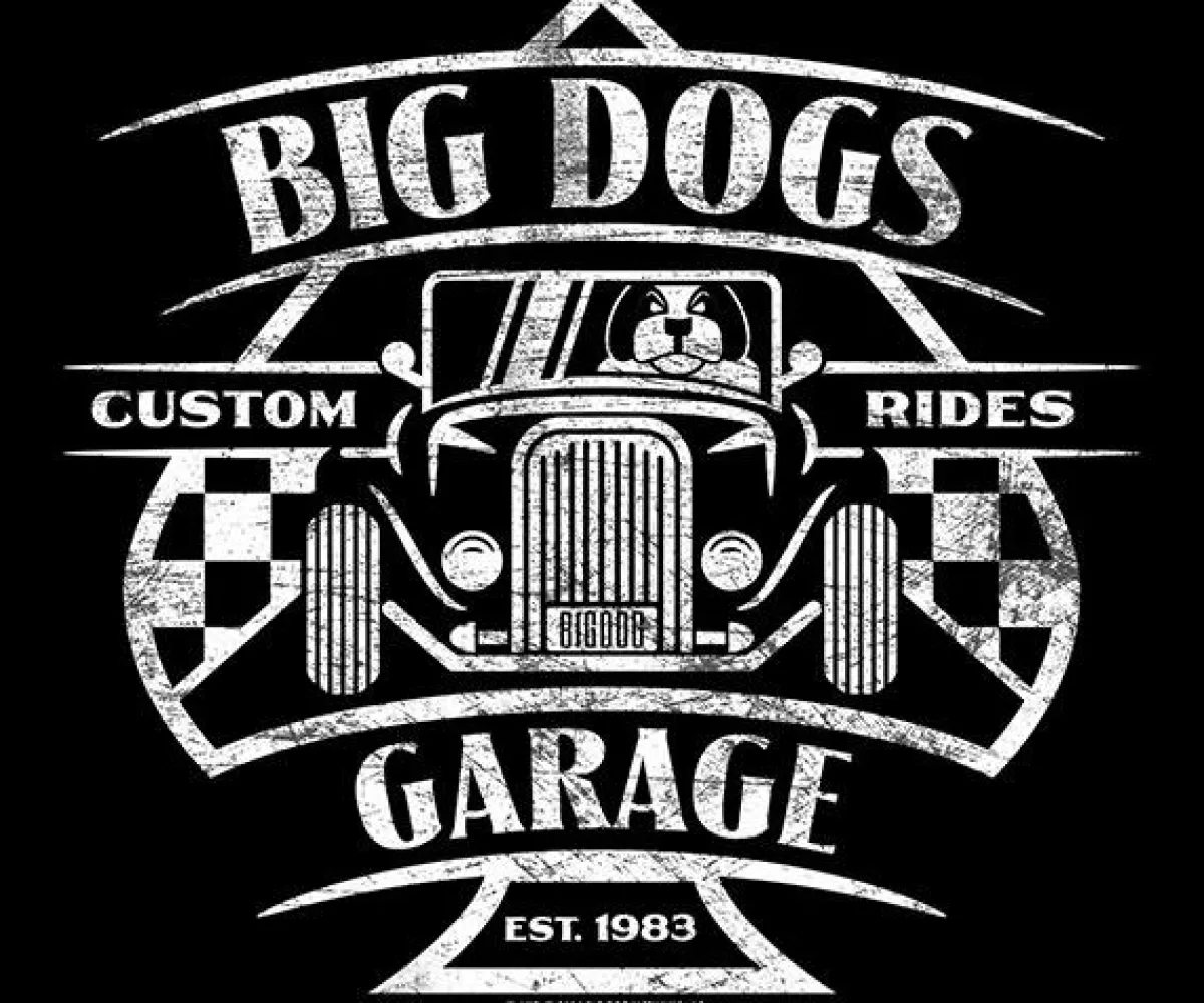 Big Dogs Occupation|Garage T-Shirt