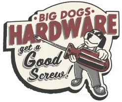Big Dogs Humor|Hardware T-Shirt