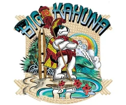 Big Dogs Big Attitude|Big Kahuna T-Shirt