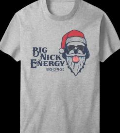 Big Dogs Humor|Big Nick Energy T-shirt