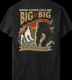 Big Dogs Humor|Big Attitude|Big vs Big T-shirt