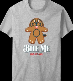 Big Dogs Food & Drink|Holiday|Bite Me Holiday T-shirt