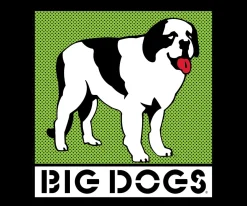 Big Dogs Logo Tees|Box Logo Lime T-shirt
