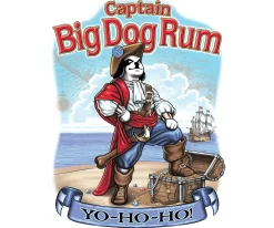 Big Dogs Food & Drink|Humor|Captain Big Dog Rum