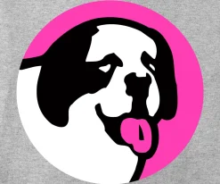 Big Dogs Logo Tees|Circle Logo Pink T-shirt