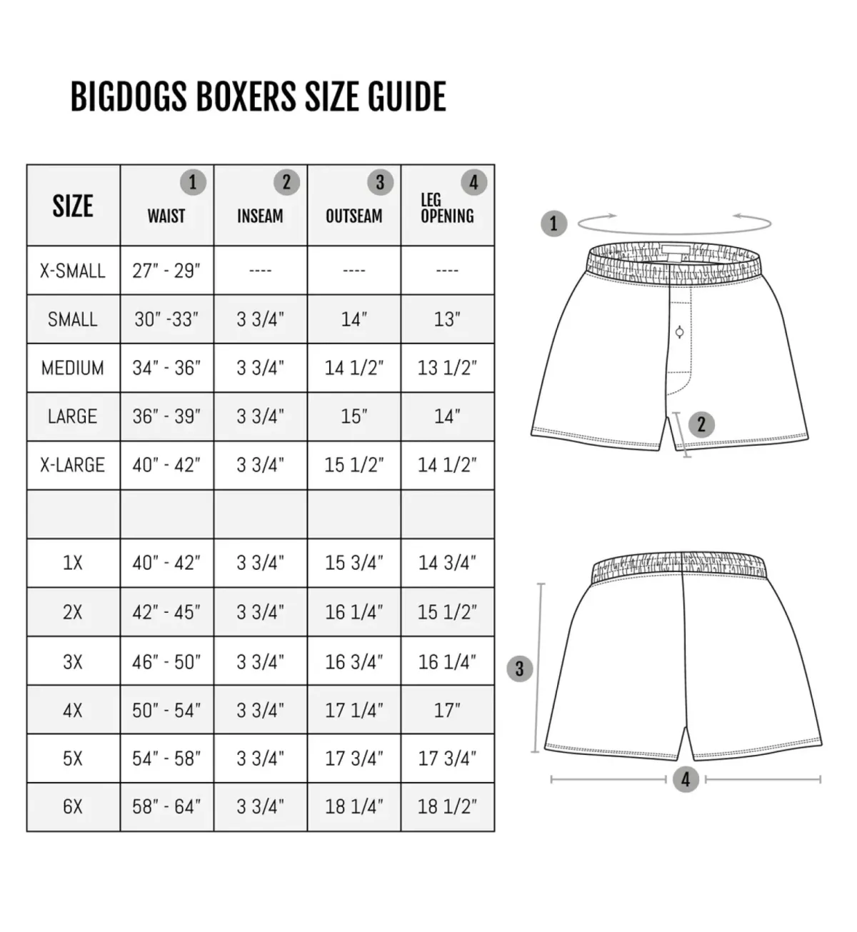 Big Dogs Solids|Classic Solid Logo Boxers