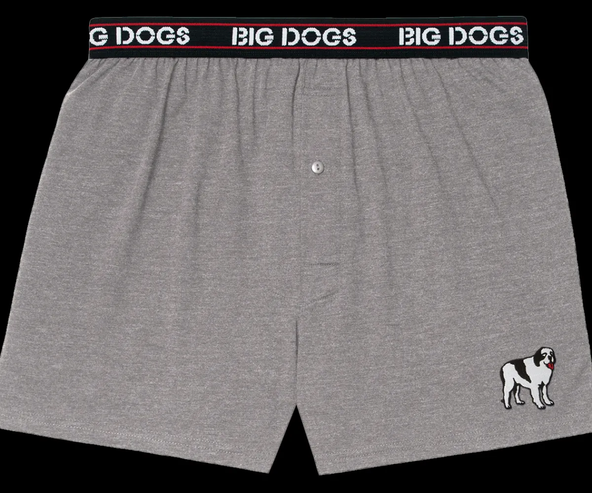 Big Dogs Solids|Classic Solid Logo Boxers
