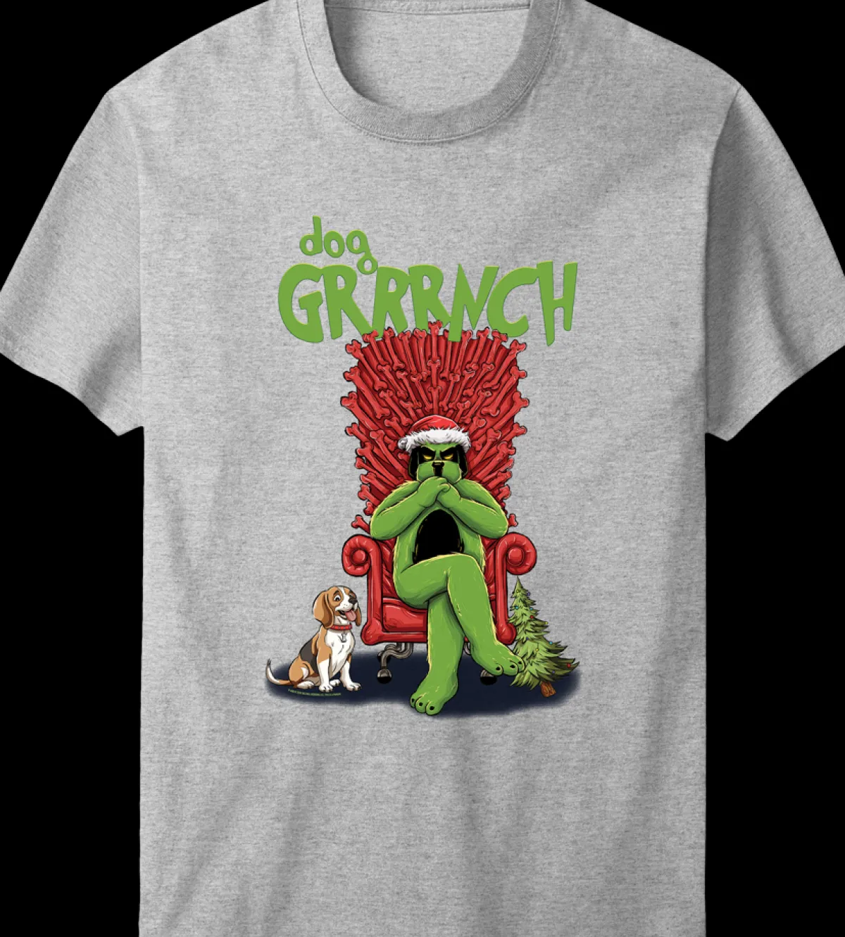Big Dogs Parody|Dog Grrrinch T-shirt