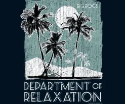 Big Dogs Dept Of Relaxation|DOR Batik T-Shirt