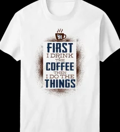 Big Dogs Food & Drink|Drink The Coffee T-Shirt