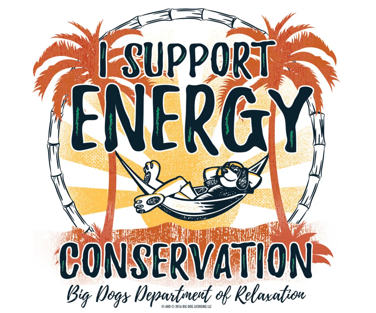 Big Dogs Long Sleeve Tees|Energy Conservation Long Sleeve T-shirt