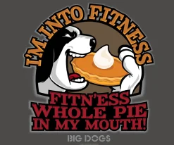 Big Dogs Food & Drink|Fitness Pie Pumpkin T-Shirt