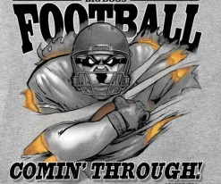 Big Dogs Sports|Football Coming Through T-Shirt