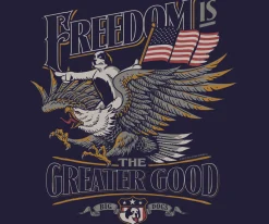 Big Dogs Long Sleeve Tees|Freedom Greater Good Long Sleeve T-shirt