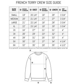 Big Dogs French Terry Fleece Crews|French Terry Fleece Embroidered Crew
