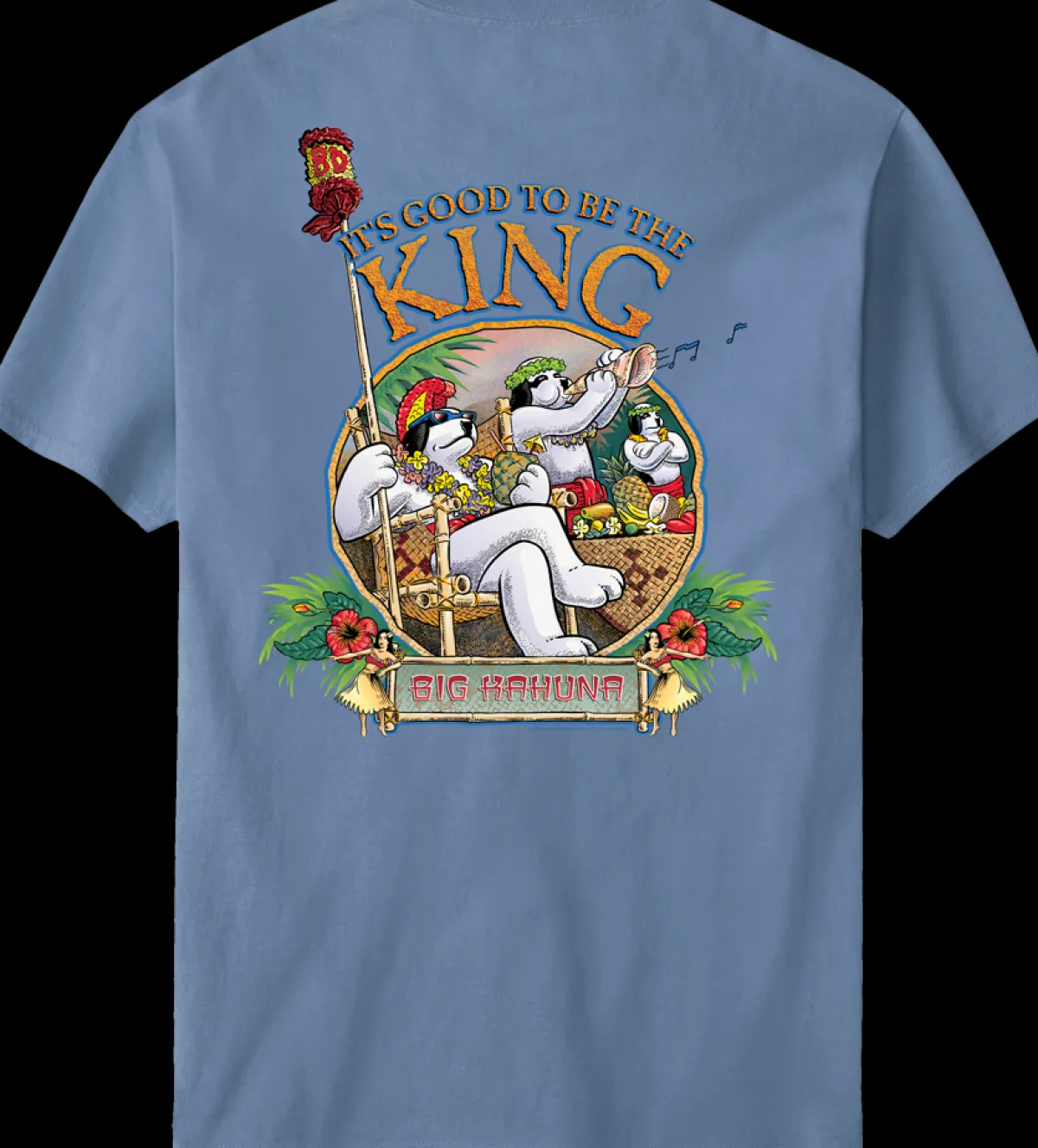 Big Dogs Big Attitude|Good To Be King T-Shirt