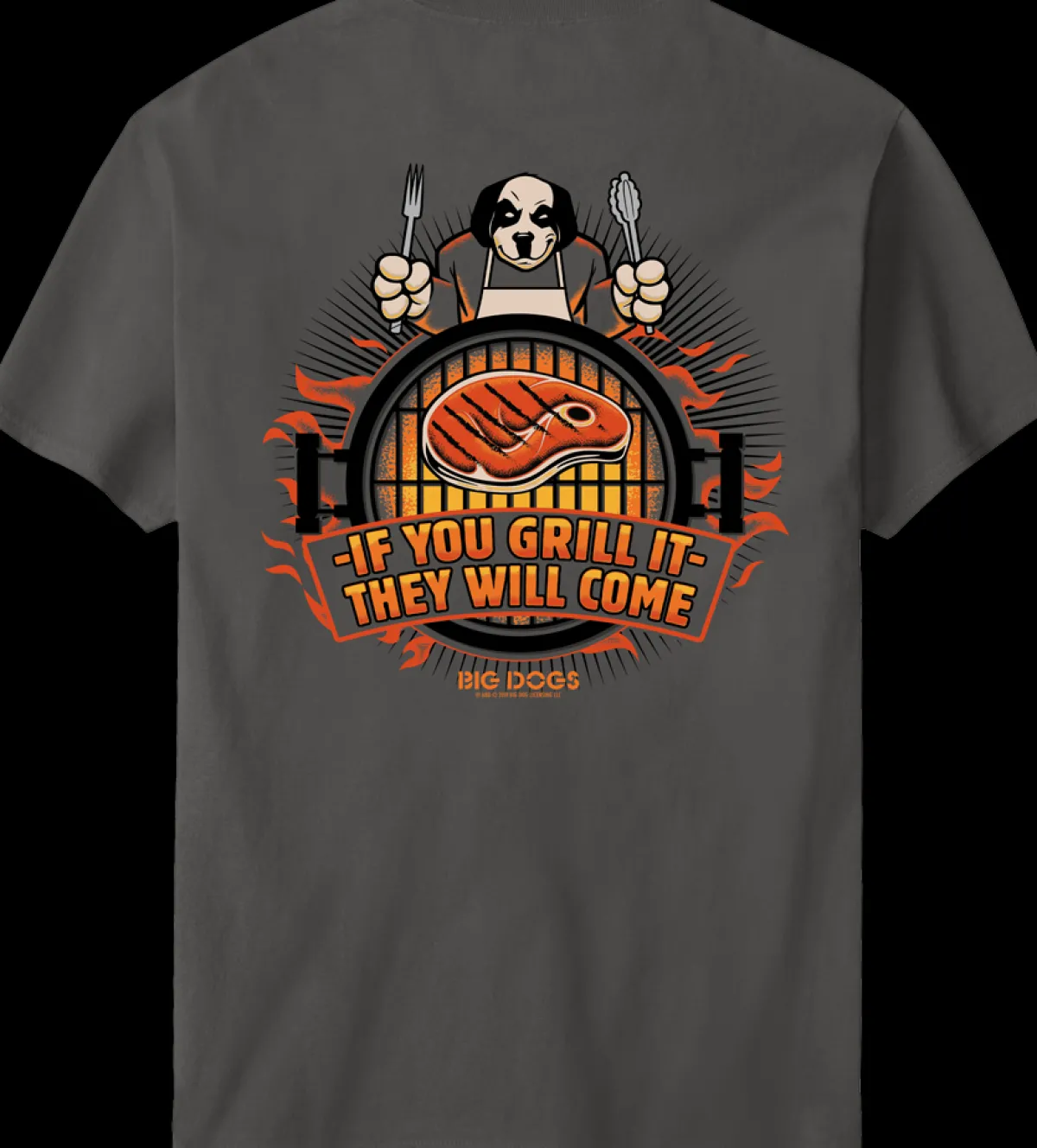 Big Dogs Food & Drink|Grill It T-Shirt