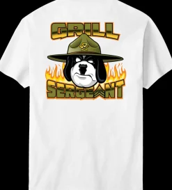 Big Dogs Food & Drink|Humor|Grill Sergeant T-Shirt