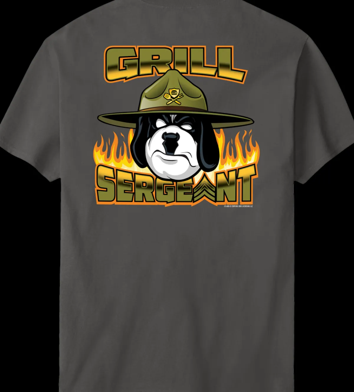 Big Dogs Food & Drink|Grill Sergeant T-Shirt