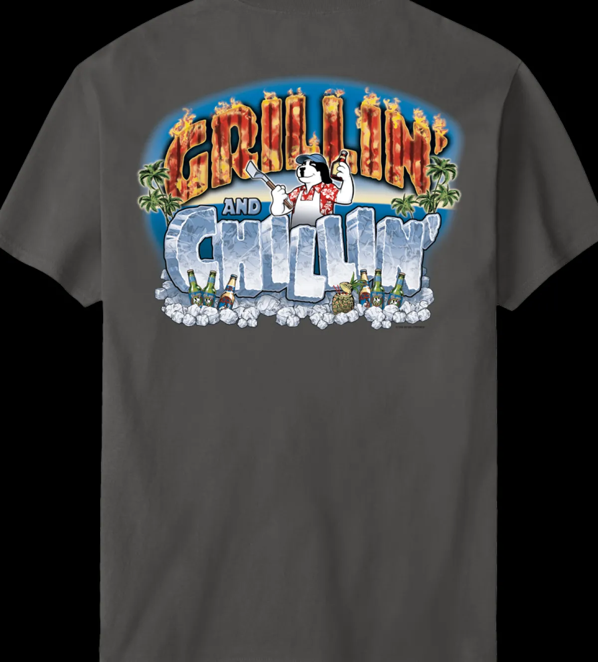 Big Dogs Food & Drink|Grillin Chillin T-Shirt