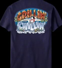 Big Dogs Food & Drink|Grillin Chillin T-Shirt