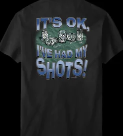 Big Dogs Food & Drink|Humor|Had My Shots T-Shirt